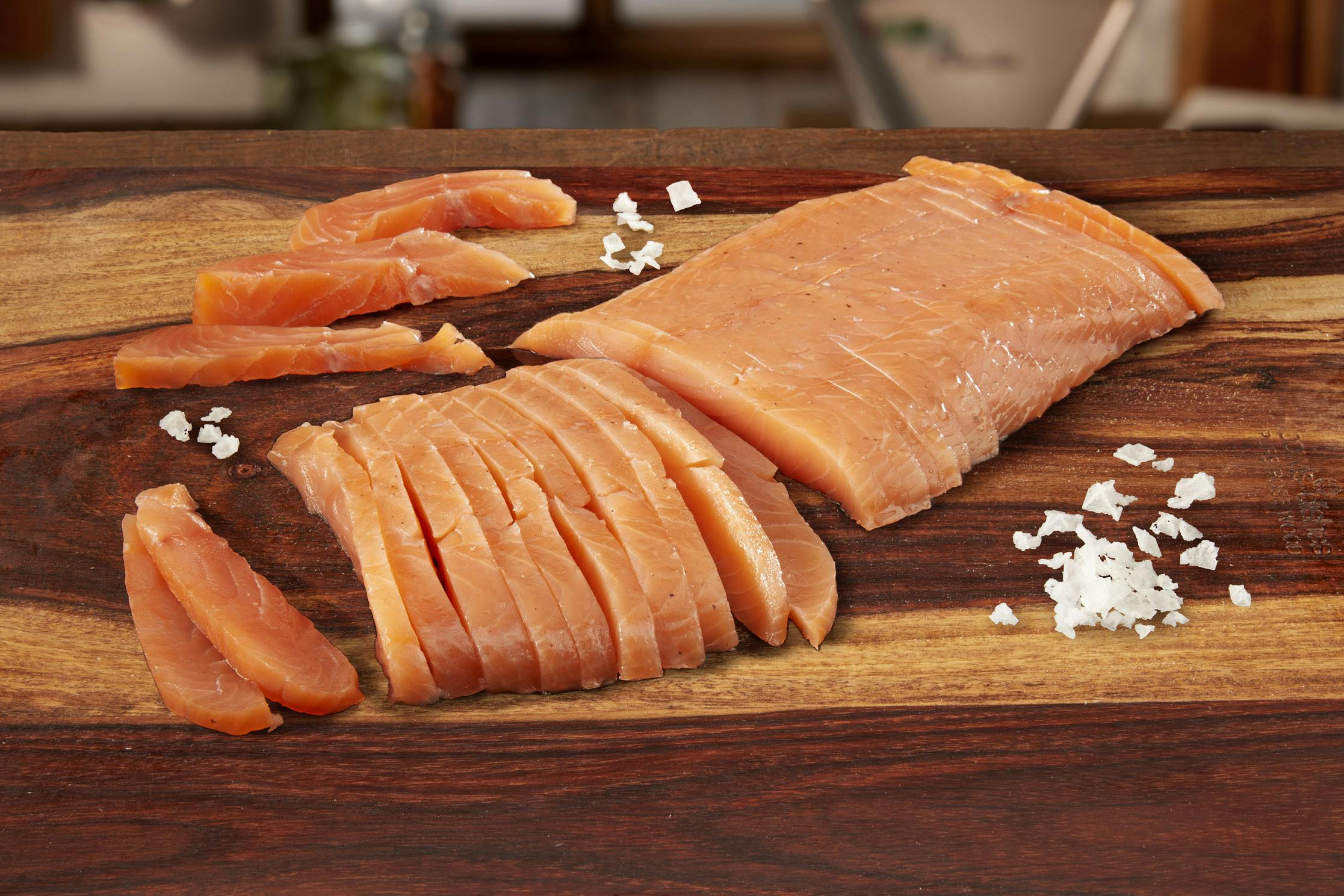 Geräucherter Norwegischer Lachs Sashimi  #1