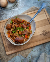 Gewürzte Iberico und Black Angus Boerewors