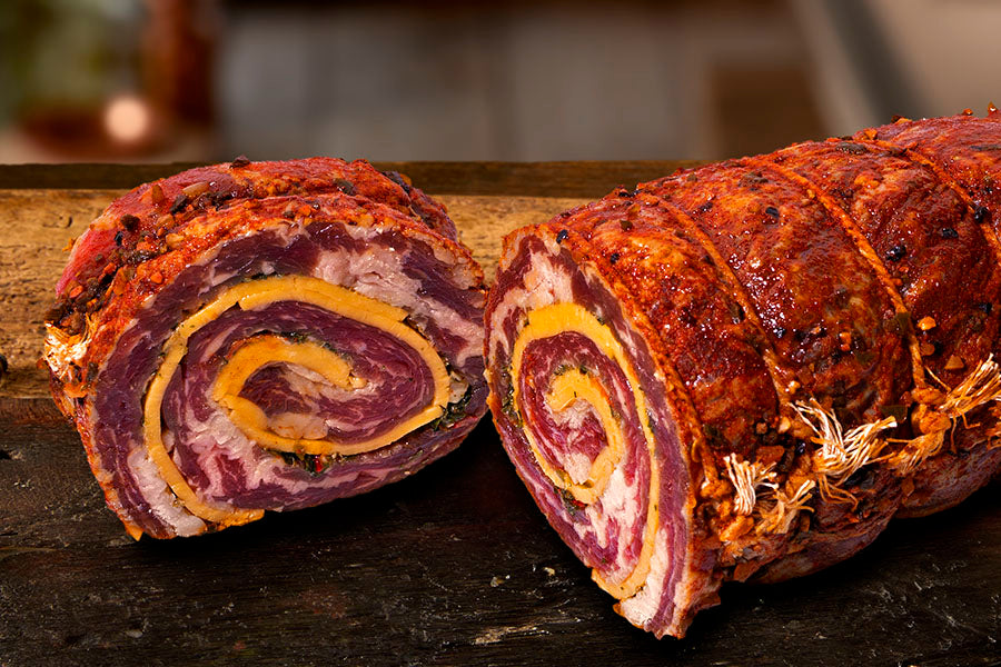 Gefüllter Inside Skirt Rollbraten Australien Black Angus