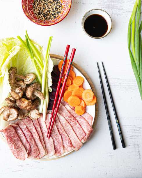 Shabu shabu Kagoshima Wagyu A5+ (BMS12)