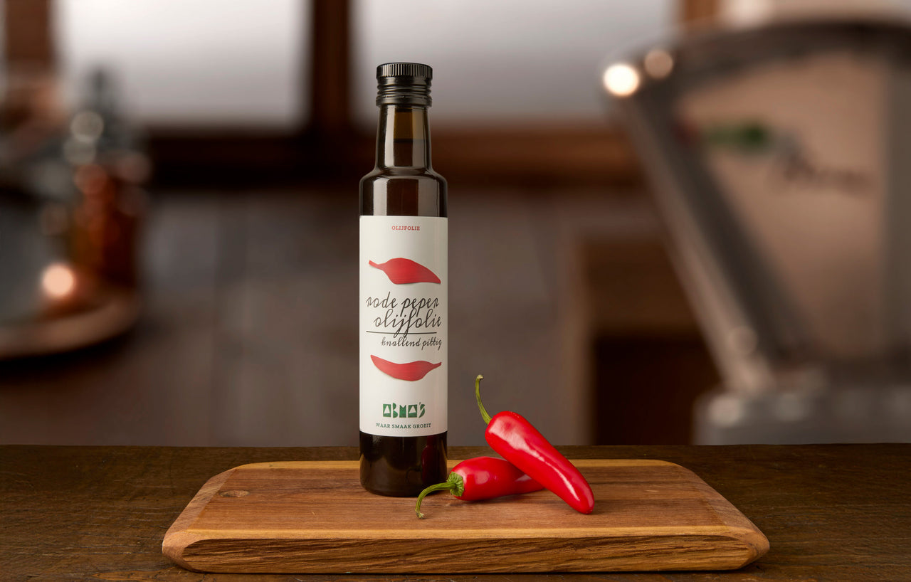 Olivenöl Rotem Pfeffer