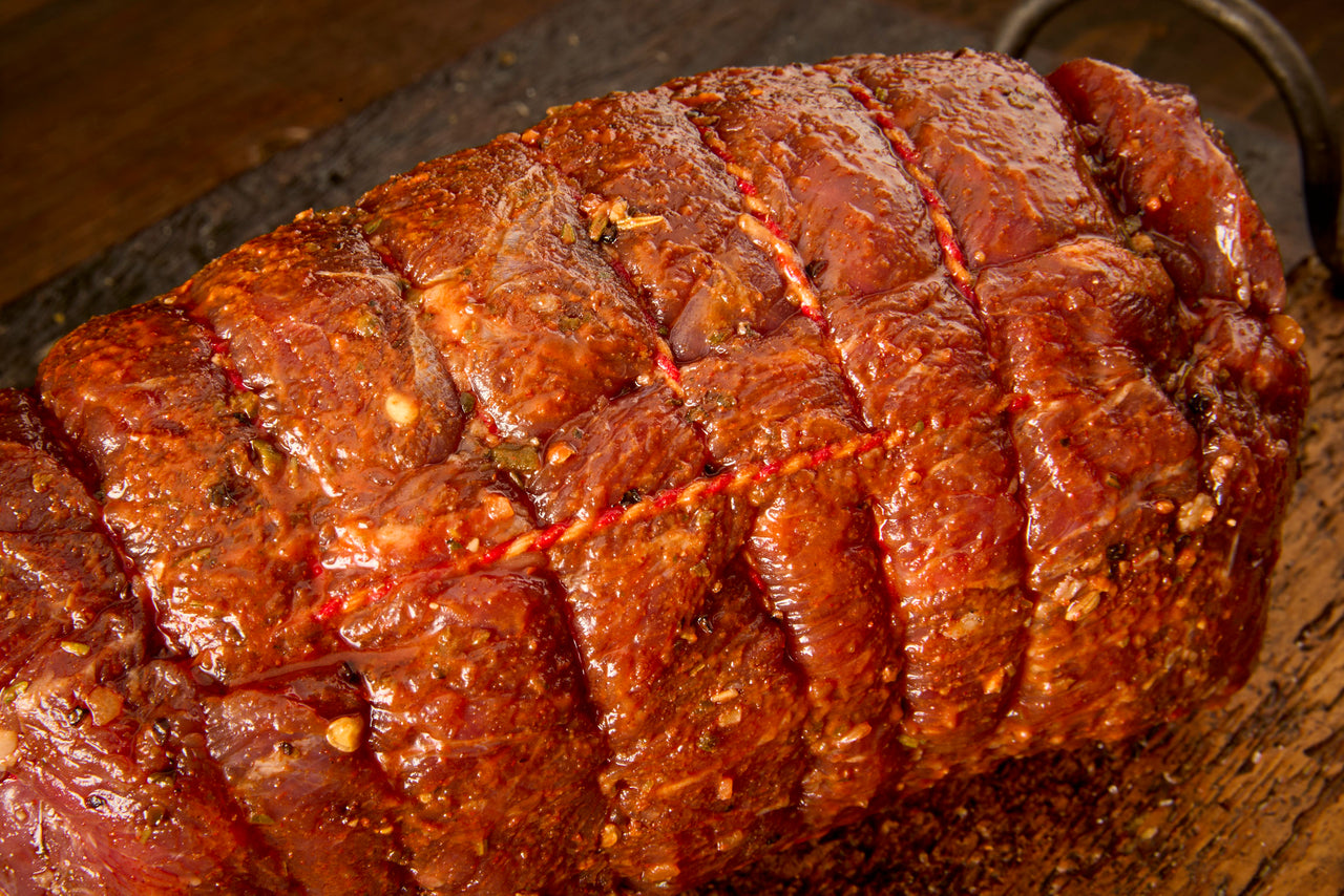 Gefüllte Bavette Rollbraten Uruguay Angus