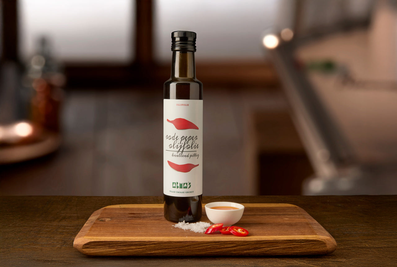 Olivenöl Rotem Pfeffer