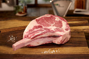 Tomahawk Steak Schottland Gras