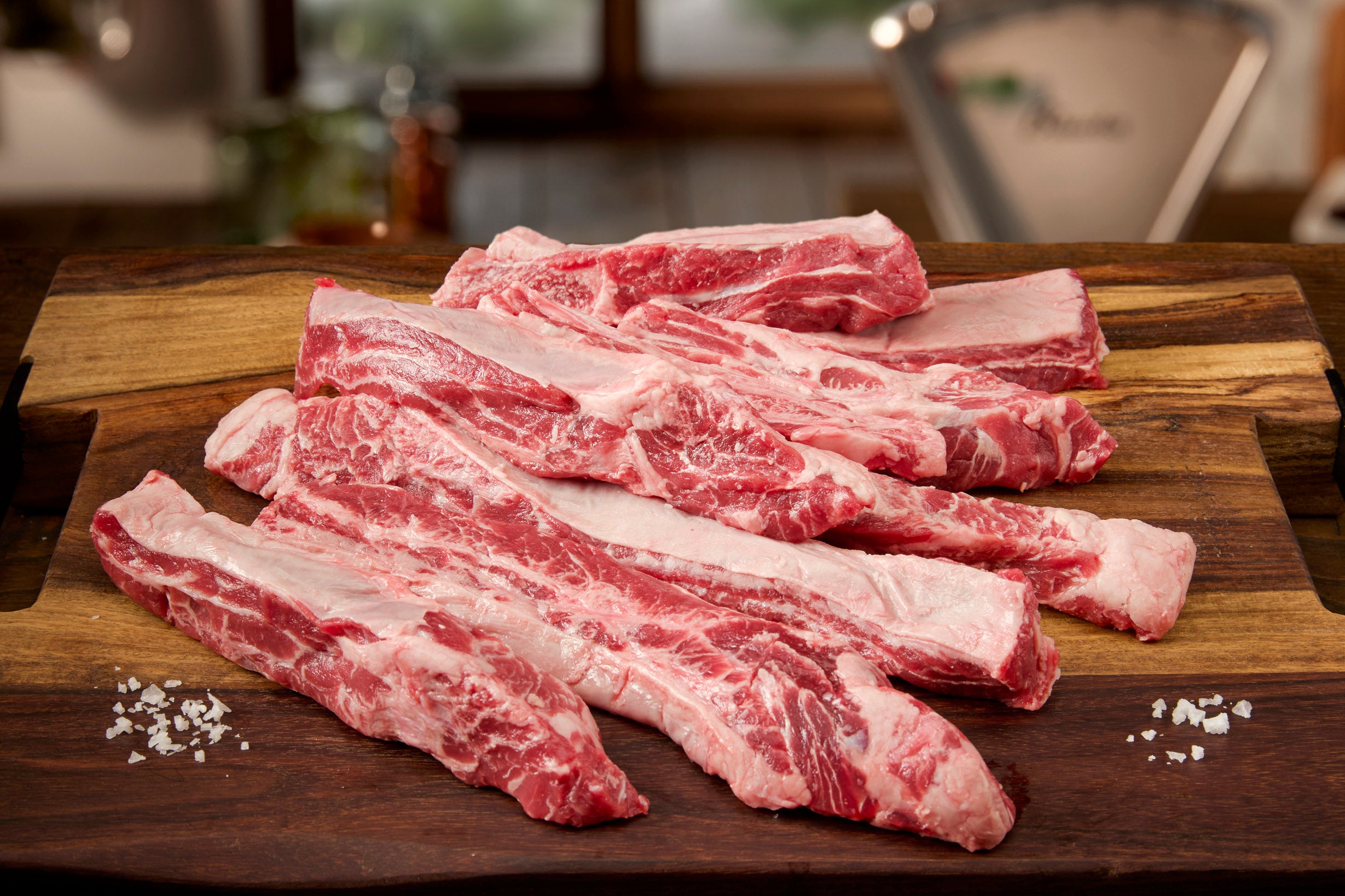 Rinder Rib Fingers Schottland Gras
