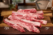 Rinder Rib Fingers Schottland Gras