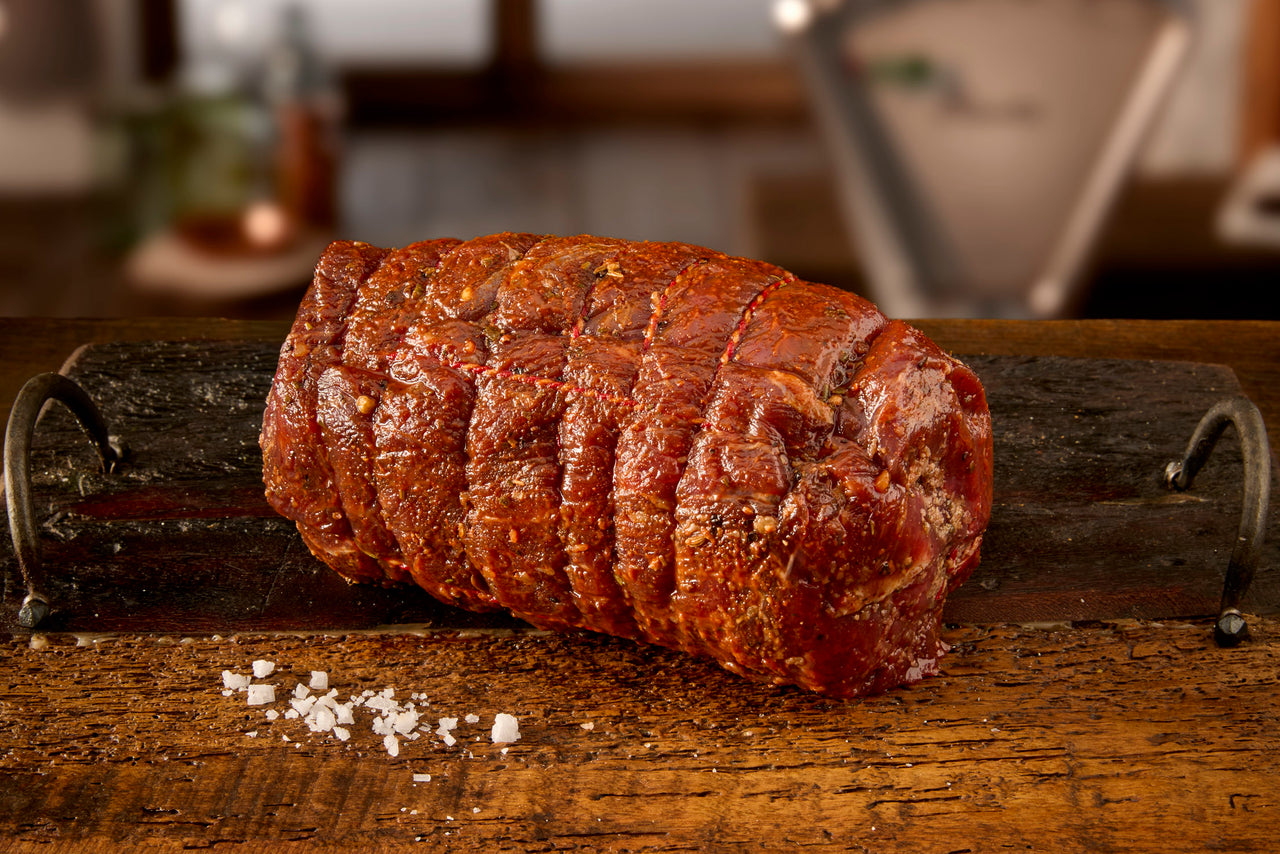 Gefüllte Bavette Rollbraten Uruguay Angus