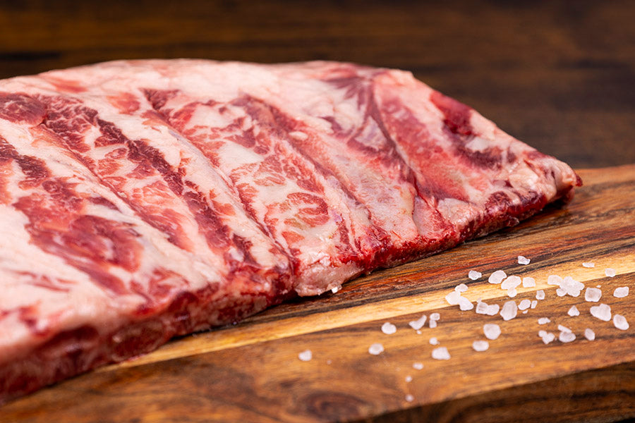 Rippchen St. Louis Style vom Iberico-Schwein Spanien