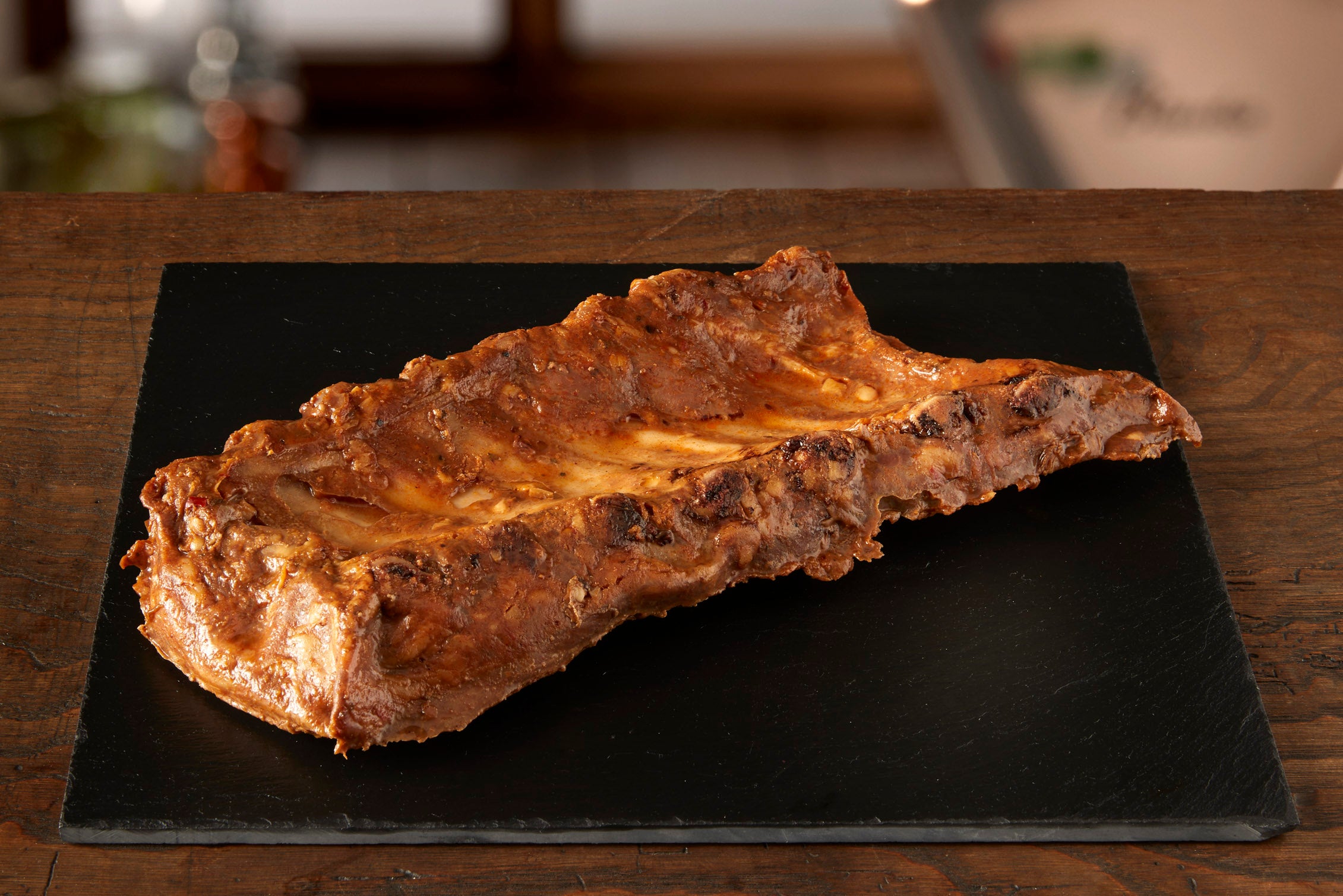 Langsam gegarte Spareribs