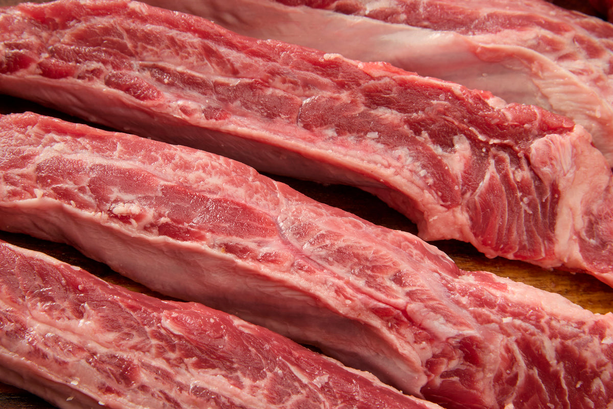 Rinder Rib Fingers Schottland Gras